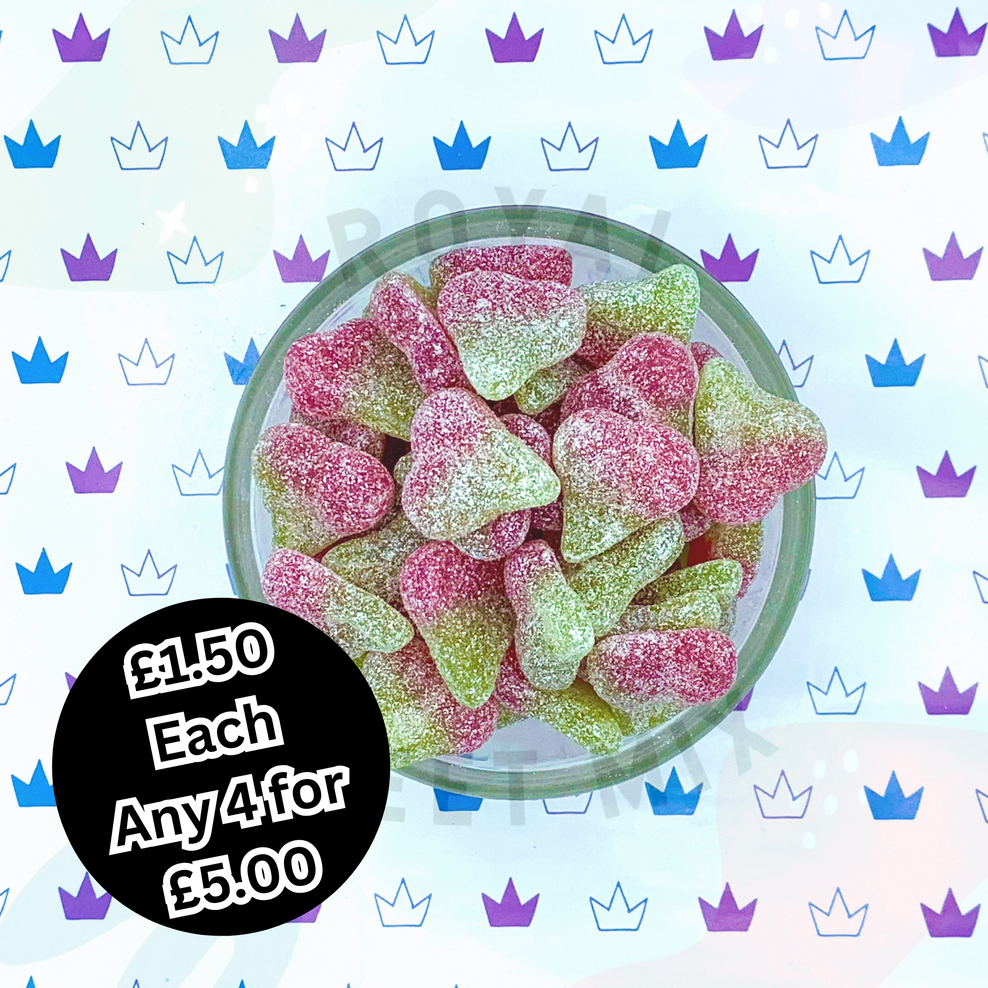 Fizzy Twin Cherries - 100g