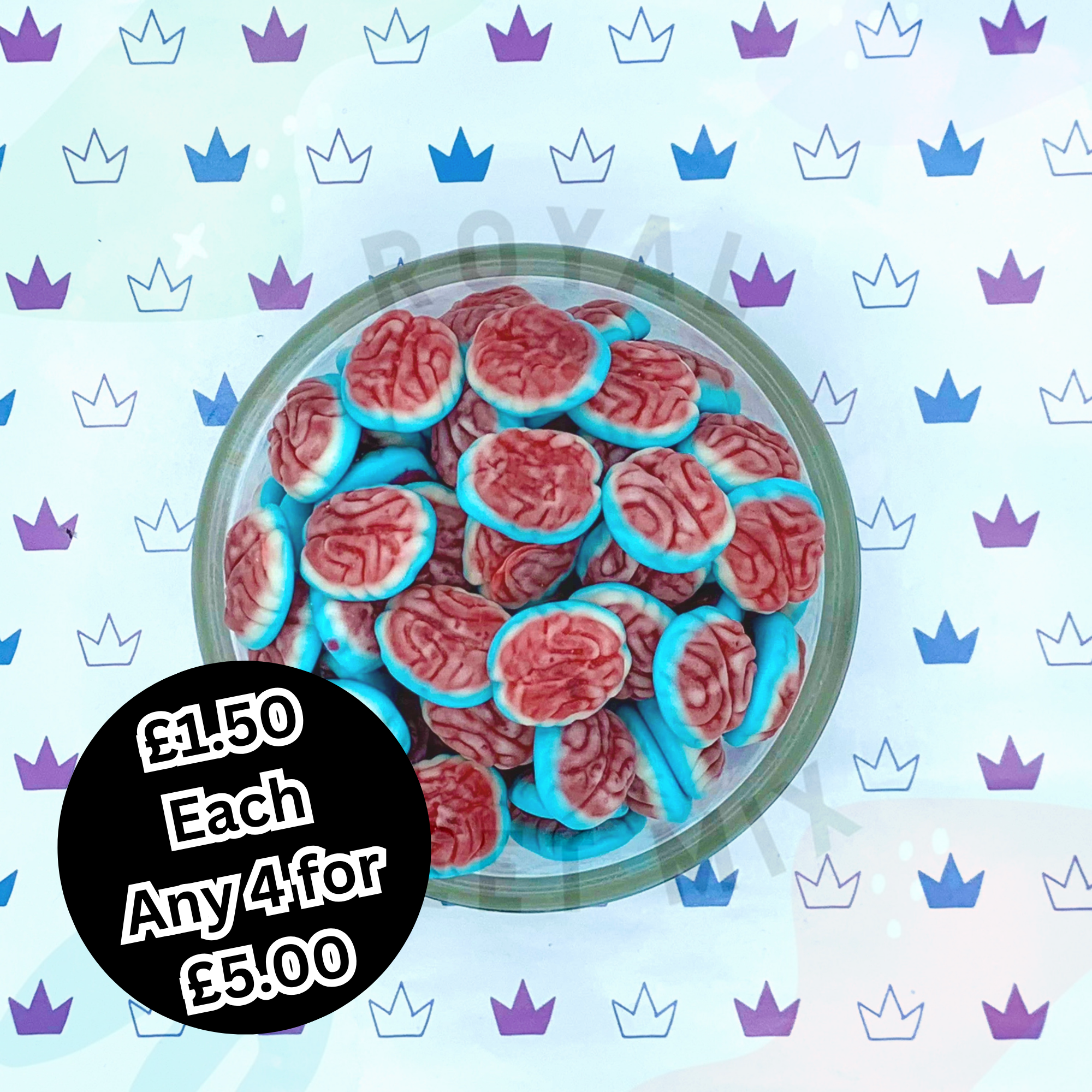 Jelly Filled Brains - 100g