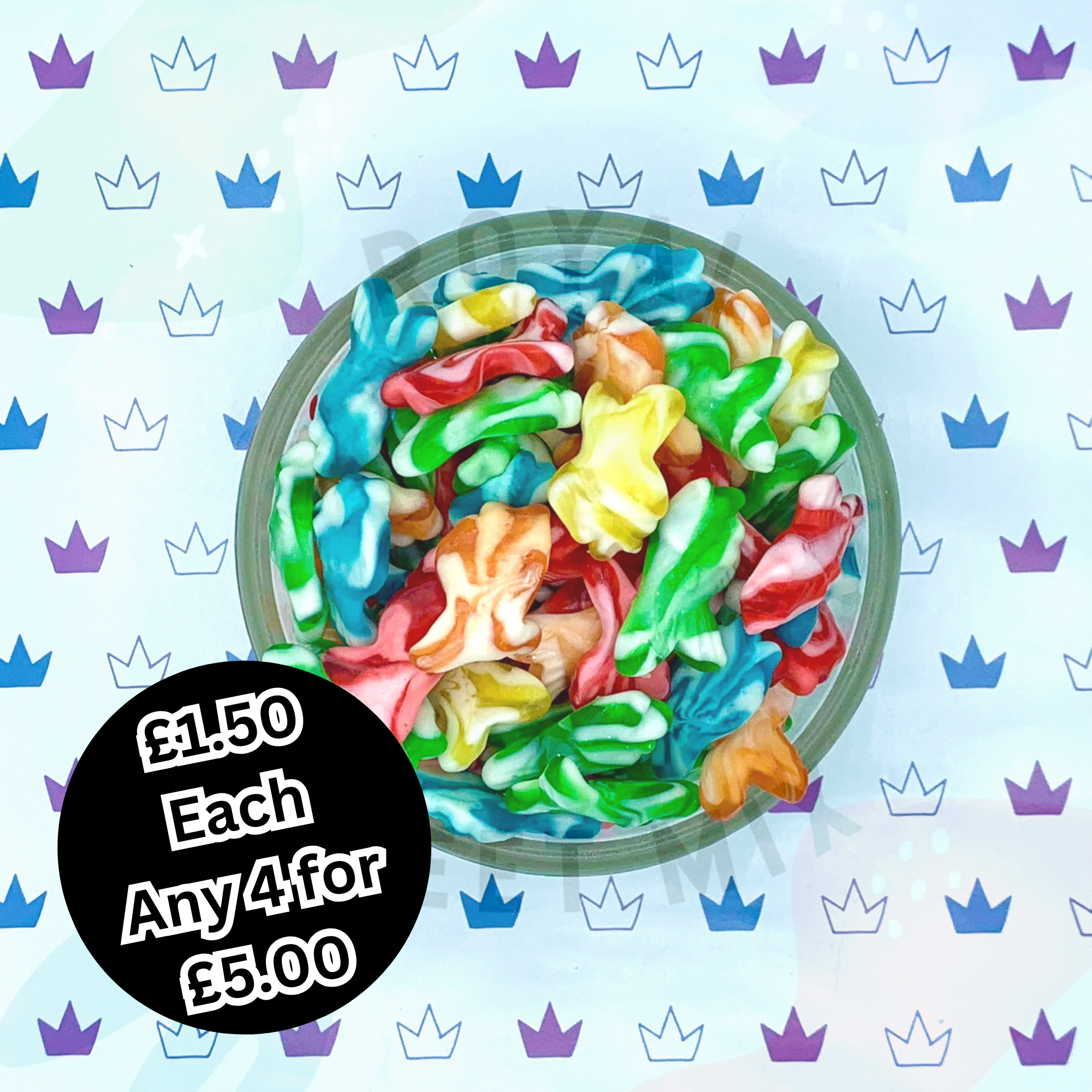 Swirly Fish - 100g