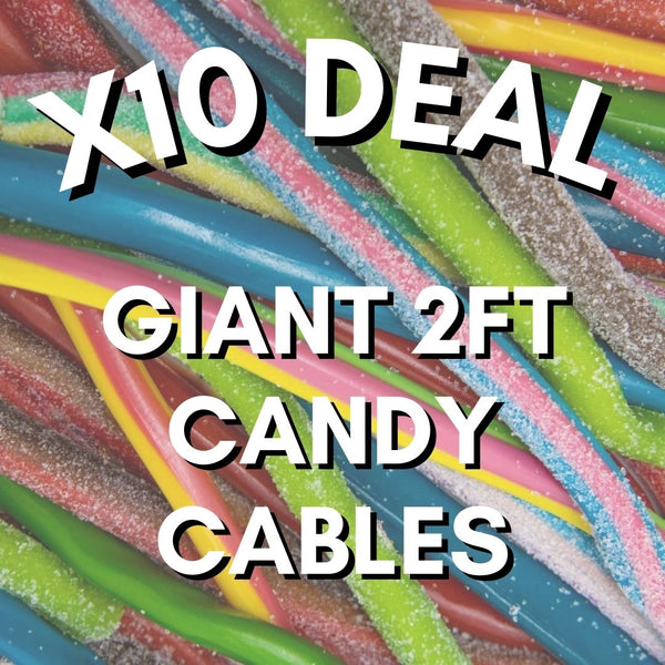 X10 GIANT Candy Cable Deal