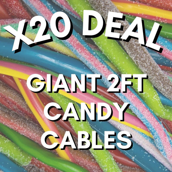 X20 Giant 2ft Candy Cable Deal