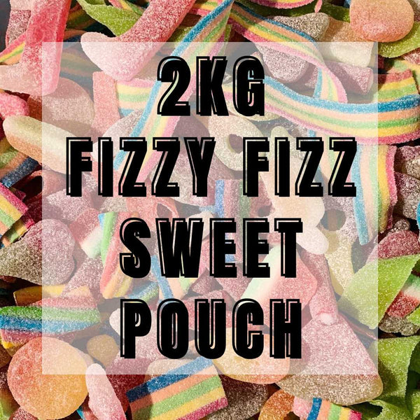 NEW - 2KG Fizzy Fizz Pick N Mix Sweet Pouch