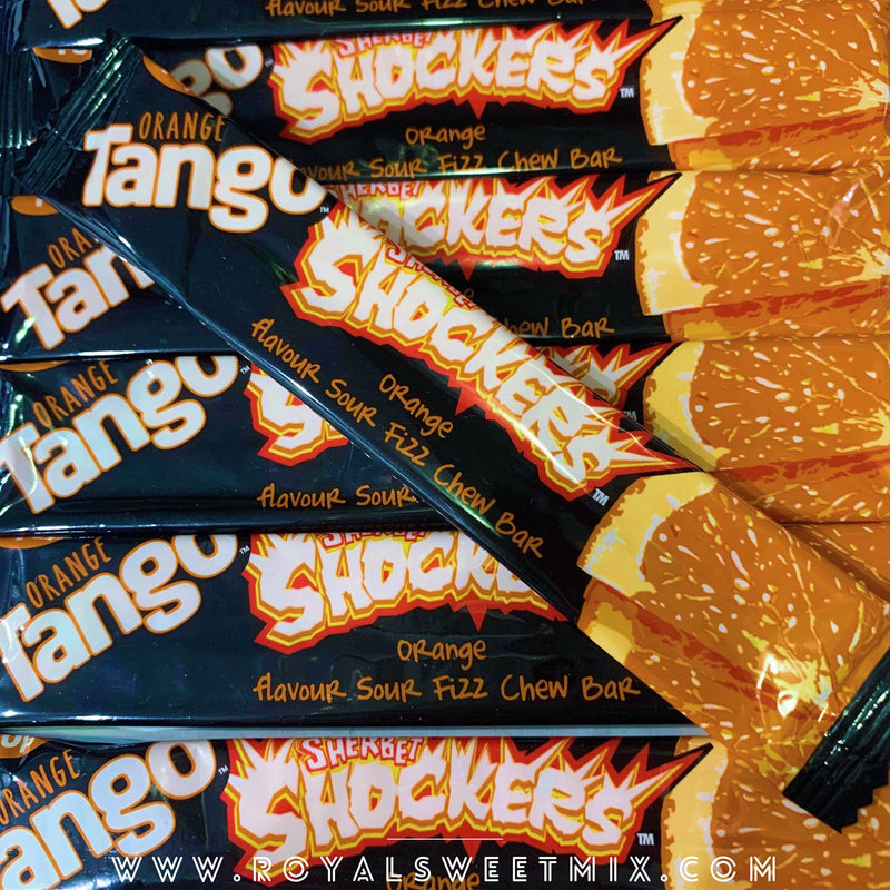 Tango Shockers Orange Chew Bars - x10 / x72 - Royal Sweet Mix