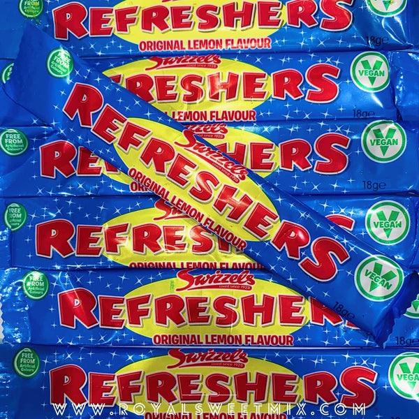 Refreshers Original Lemon Chew Bars - X10 / X60 - Royal Sweet Mix