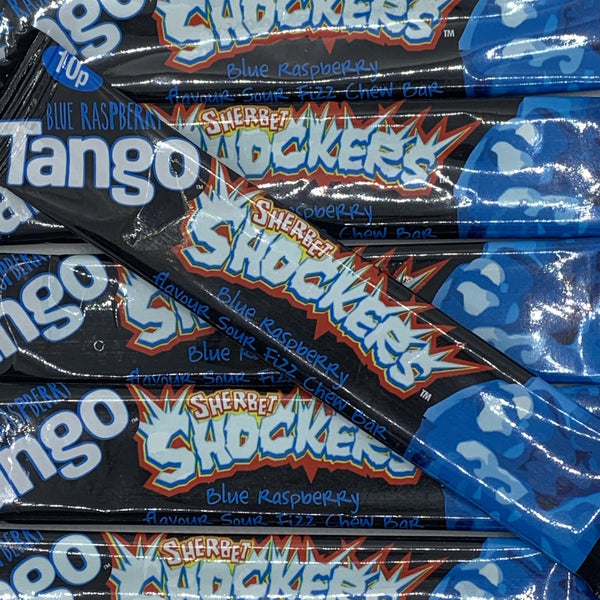 Tango Shockers Blue Raspberry Chew Bars - x10 / x72 - Royal Sweet Mix